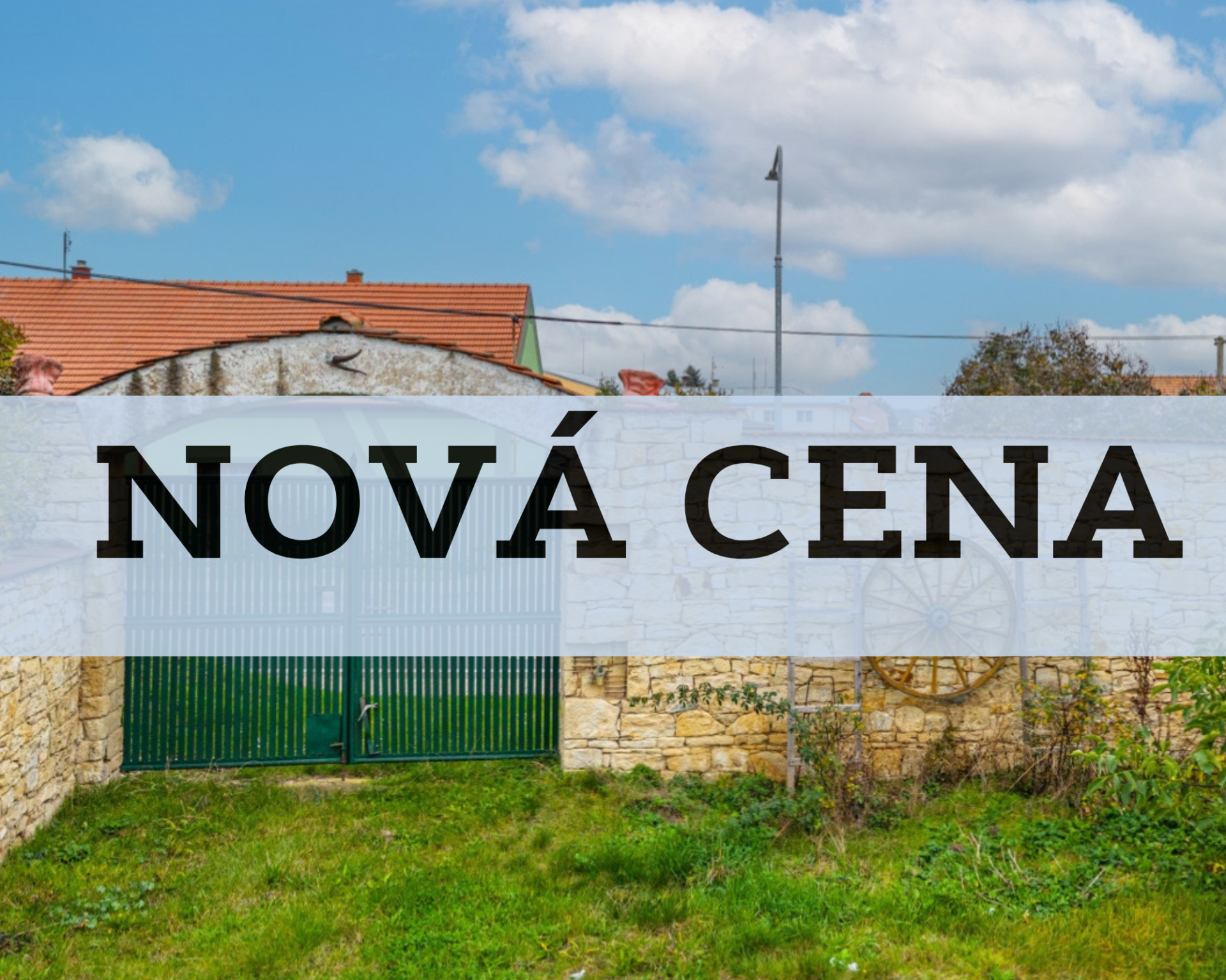 Pozemek v Košticích, 1132m2